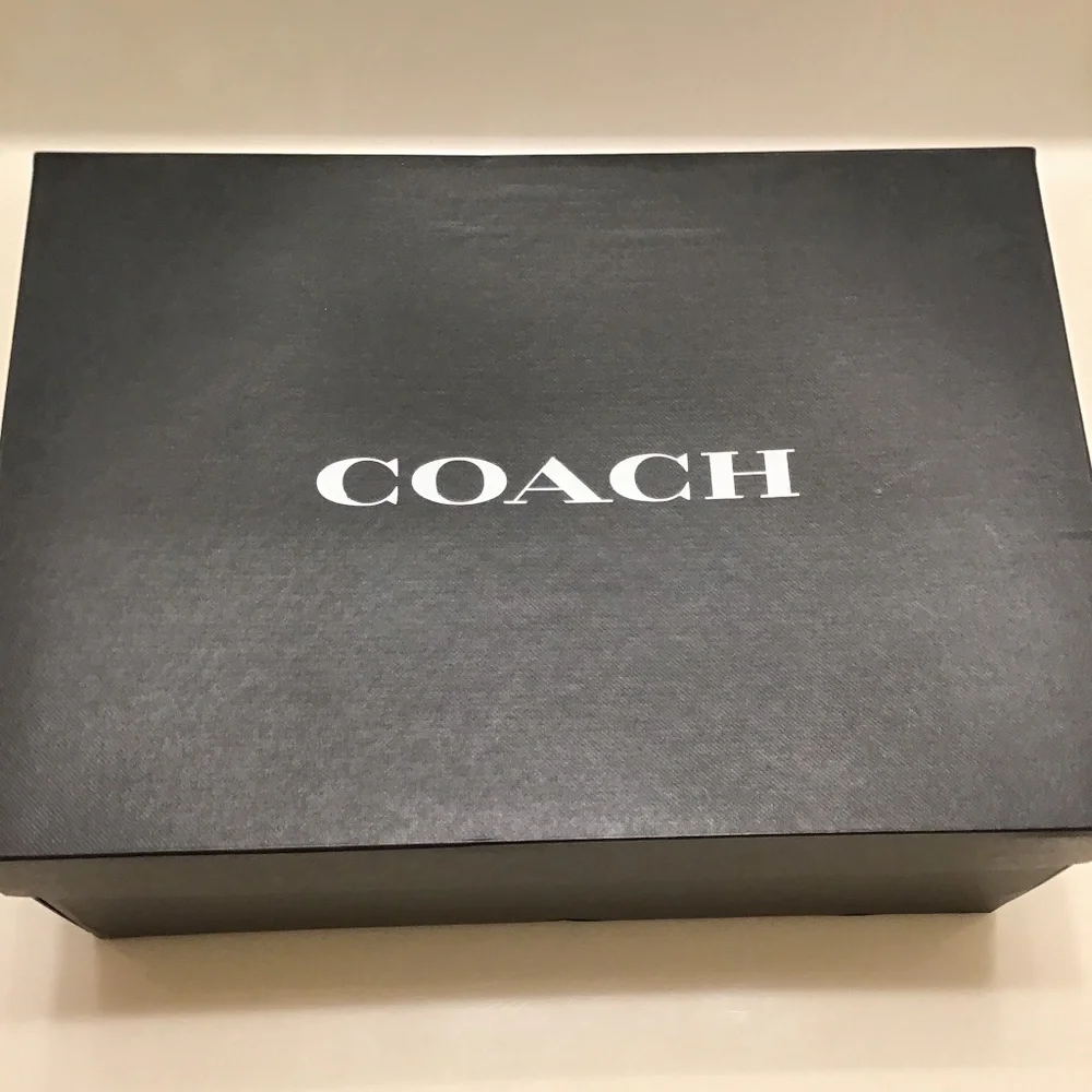 COACH ALL LEATHER OPTIC WHITE SIGNATURE SNEAKERS MENS - Picture 2 of 16